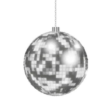 Boule disco animée